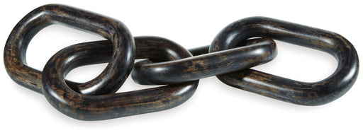 Mardelby Sculpture Distressed Black