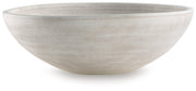 Meadie Bowl Distressed White