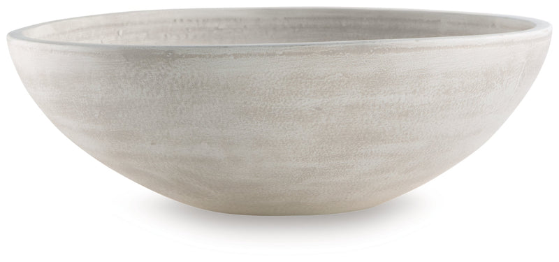 Meadie Bowl Distressed White