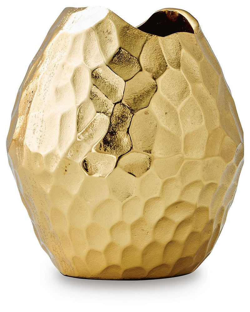 Mohsen Indoor/Outdoor Vases and Bottles - Gold Finish