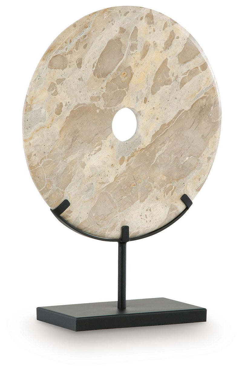 Bidelia Sculptures Wendon Sculpture Light Beige