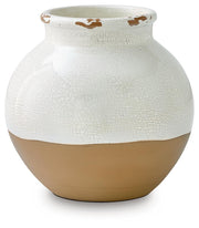Mohsen Indoor/Outdoor Vases and Bottles - Cream/Tan