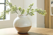 Mohsen Indoor/Outdoor Vases and Bottles - Cream/Tan