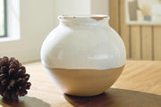 Mohsen Indoor/Outdoor Vases and Bottles - Cream/Tan