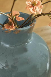 Mohsen Indoor/Outdoor Vases and Bottles - Antique Blue