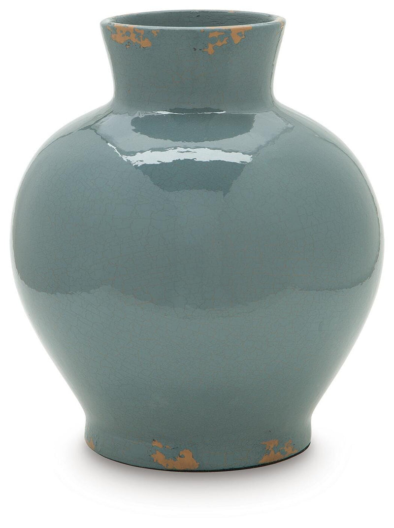 Mohsen Indoor/Outdoor Vases and Bottles - Antique Blue Giliburgh Vase