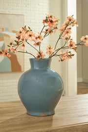Mohsen Indoor/Outdoor Vases and Bottles - Antique Blue