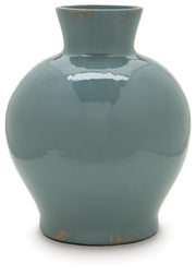 Mohsen Indoor/Outdoor Vases and Bottles - Antique Blue Giliburgh Vase (A2000959)
