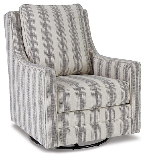 Kambria Living Room Chairs Ivory Black
