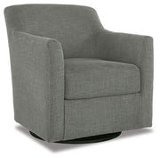 Renley Living Room Chairs Bradney Swivel Accent Chair Smoke
