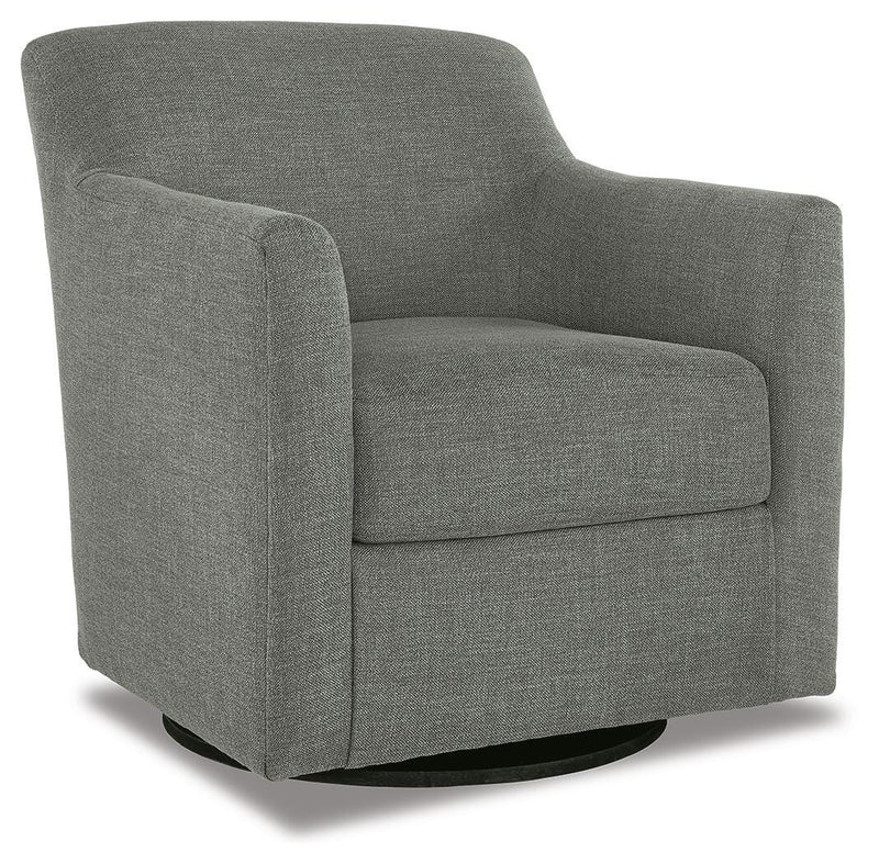 Renley Living Room Chairs Bradney Swivel Accent Chair Smoke
