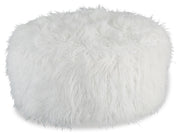 Galice Ottomans Oversized Accent Ottoman White