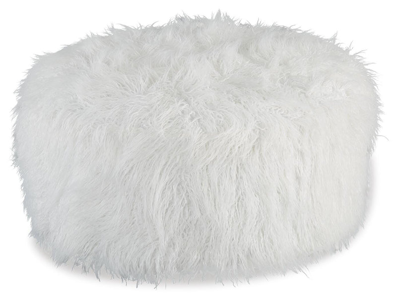 Galice Ottomans Oversized Accent Ottoman White