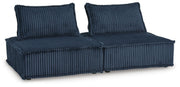 Bales Sectionals 2-Piece Modular Seating Navy