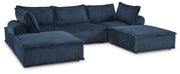 Bales Sectionals 5-Piece Modular Seating Navy