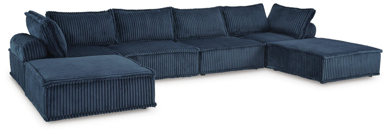 Bales Sectionals 6-Piece Modular Seating Navy