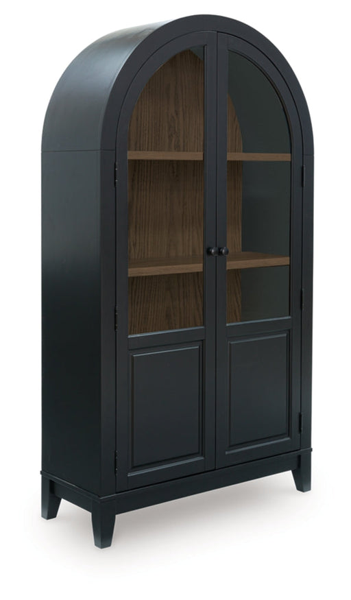 Dagandale Accent Cabinet Black Natural