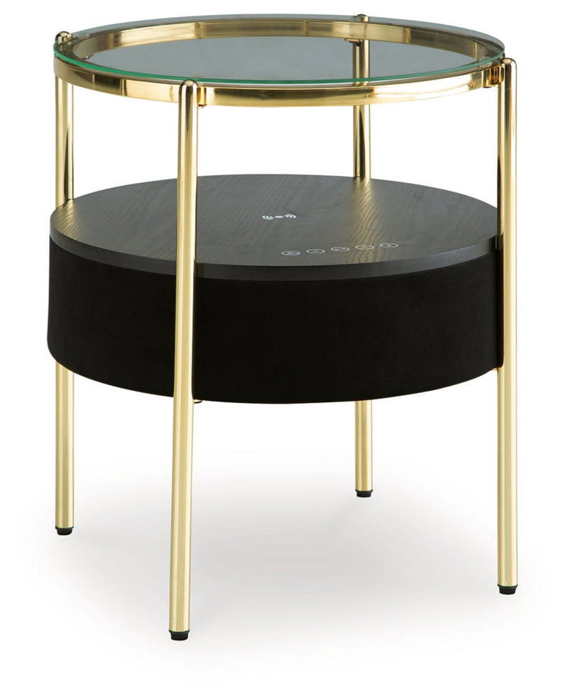 Nedman Accent Table with Speaker Default Title