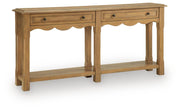Susandeer Sofa/Console Console Tables Whitmund Console Sofa Table Light Brown