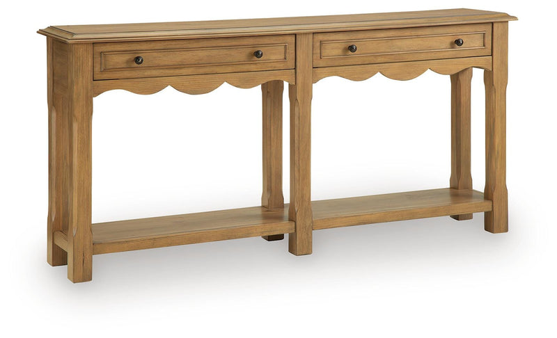 Susandeer Sofa/Console Console Tables Whitmund Console Sofa Table Light Brown
