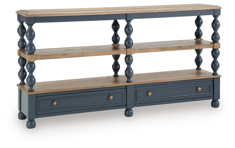 Susandeer Sofa/Console Console Tables Finnworth Console Sofa Table Blue Brown