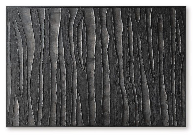 Kalene Wall Art - Black/Brown