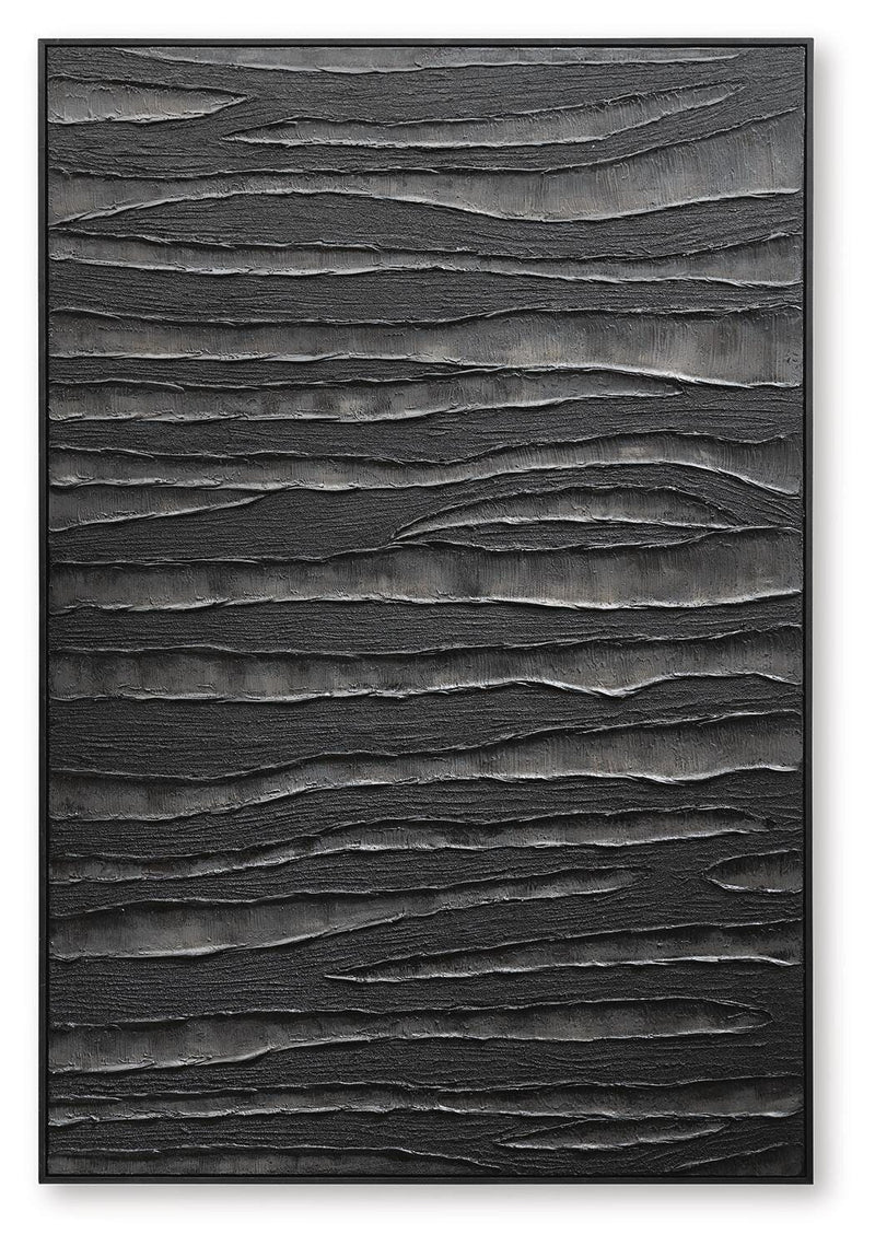 Kalene Wall Art - Black/Brown