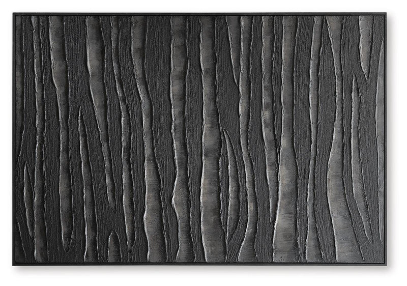 Kalene Wall Art - Black/Brown Lynnworth Wall Art