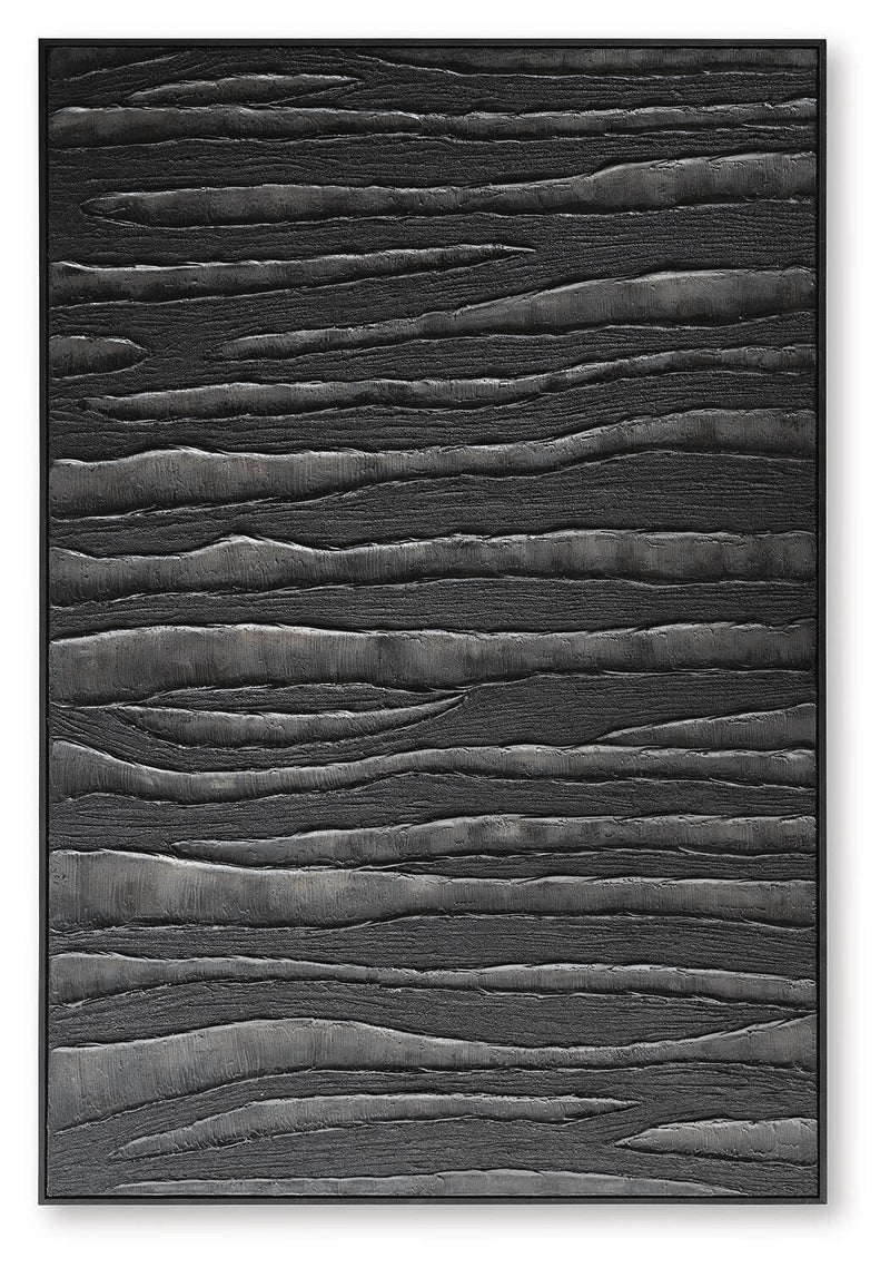 Kalene Wall Art - Black/Brown