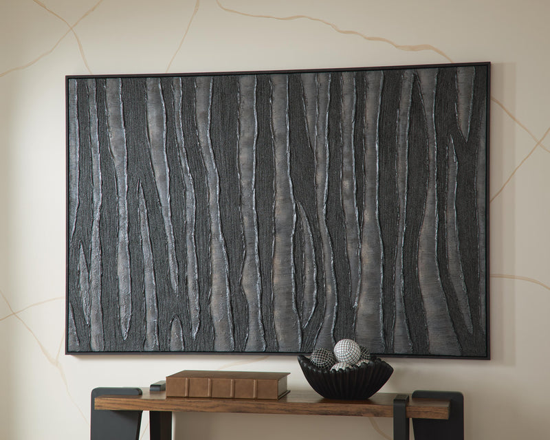 Kalene Wall Art - Black/Brown