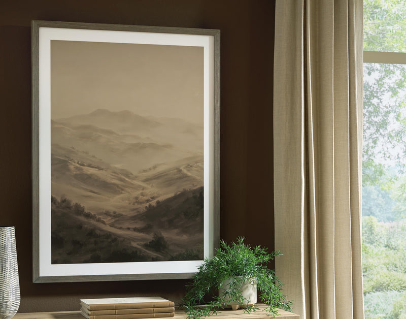 Kalene Wall Art - Brown