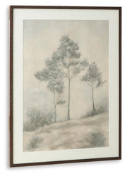 Kalene Wall Art - Brown/Beige