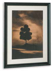 Kalene Wall Art - Brown/Black
