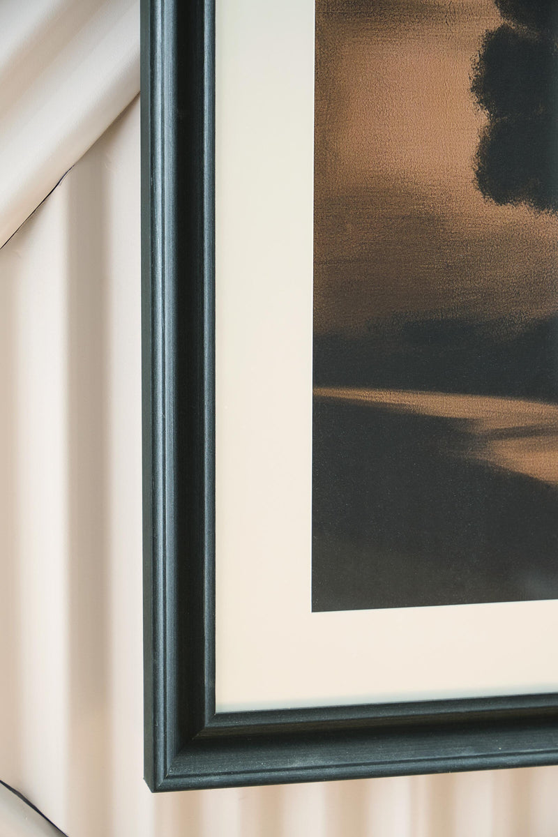 Kalene Wall Art - Brown/Black
