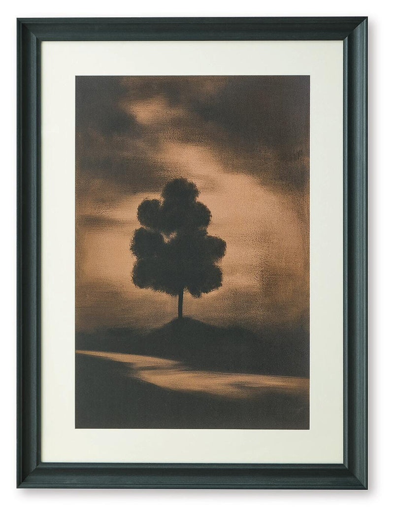 Kalene Wall Art - Brown/Black Chadlow Wall Art