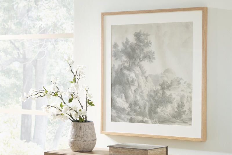Kalene Wall Art - Gray