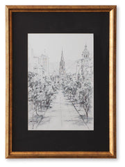 Kalene Wall Art - Black/White Lemmill Wall Art