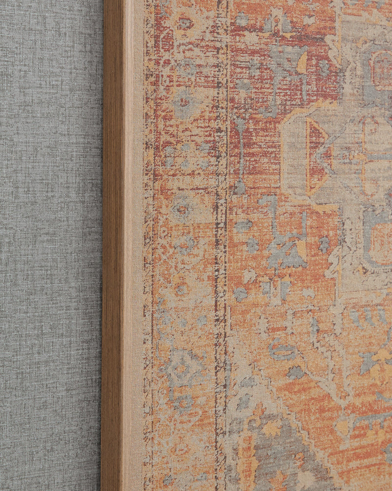 Kalene Wall Art - Red/Orange/Blue