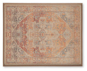 Kalene Wall Art - Red/Orange/Blue