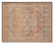 Kalene Wall Art - Red/Orange/Blue