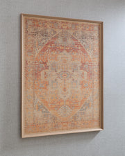 Kalene Wall Art - Red/Orange/Blue