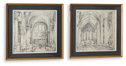 Kalene Wall Art - Black/Beige