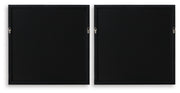Kalene Wall Art - Black/Beige
