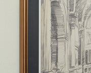 Kalene Wall Art - Black/Beige