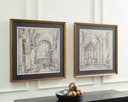 Kalene Wall Art - Black/Beige