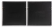 Kalene Wall Art - Black/White/Brown