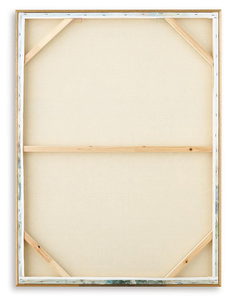 Kalene Wall Art - Green/Blue/Yellow