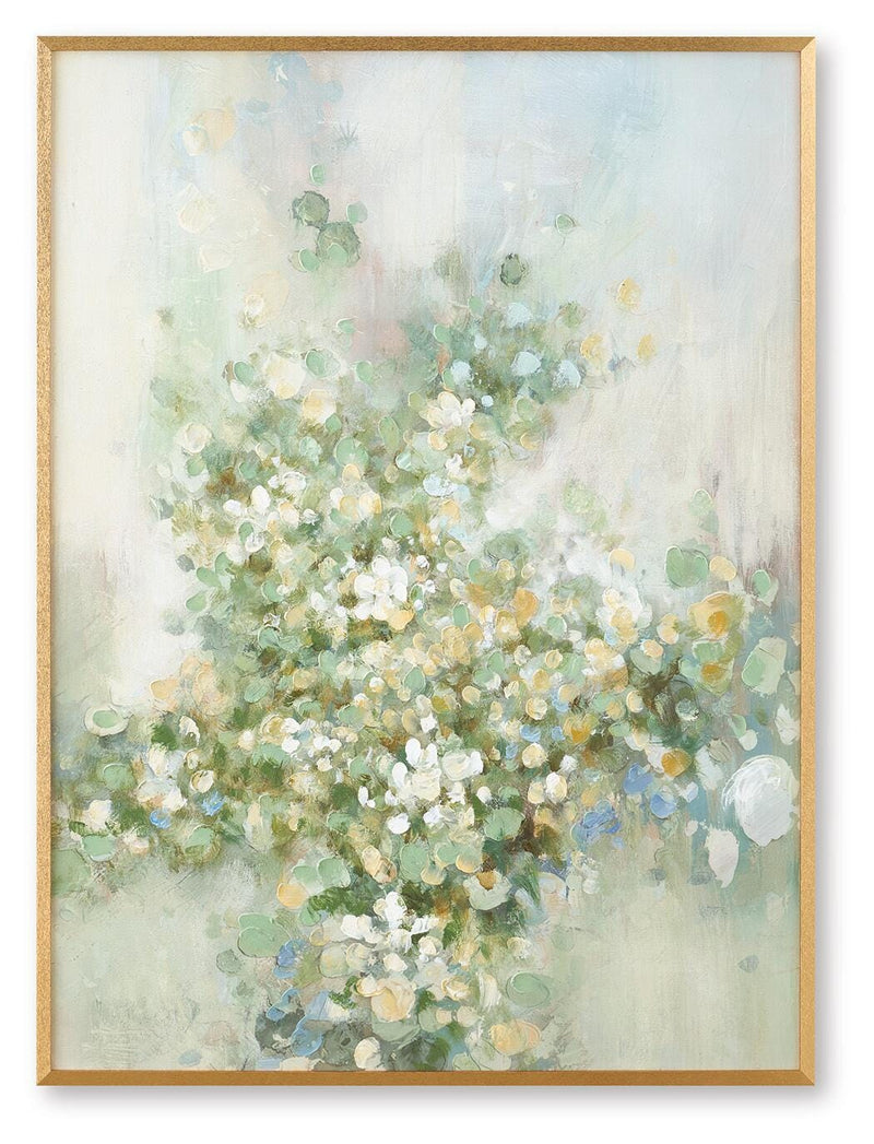 Kalene Wall Art - Green/Blue/Yellow Reedster Wall Art
