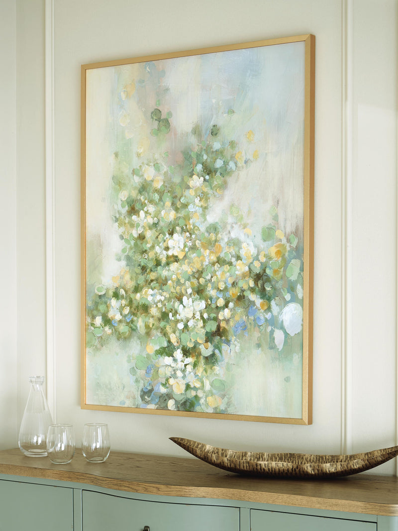 Kalene Wall Art - Green/Blue/Yellow