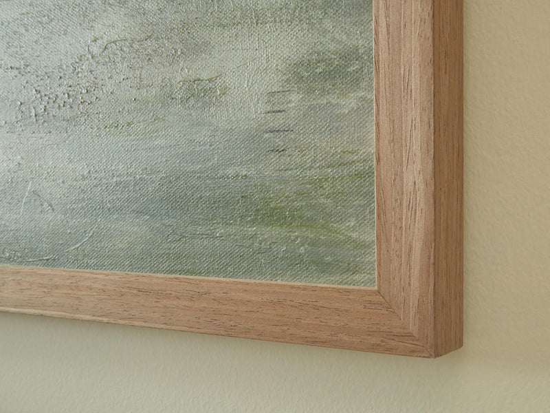 Kalene Wall Art - Green/Brown/White